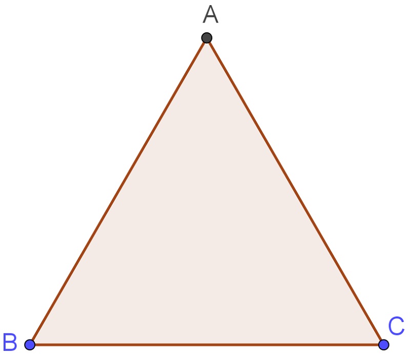 Khái niệm hình tam giác trong Toán học lớp 2. (Ảnh: Sưu tầm Internet)