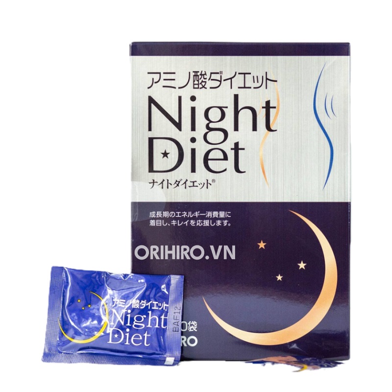 Viên uống giảm cân Night Diet Orihiro. (Ảnh: Sưu tầm Internet)