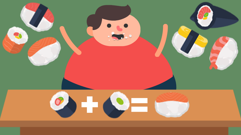 Game Sushi Toán Học - Feed Math. (Ảnh: Sưu tầm Internet)
