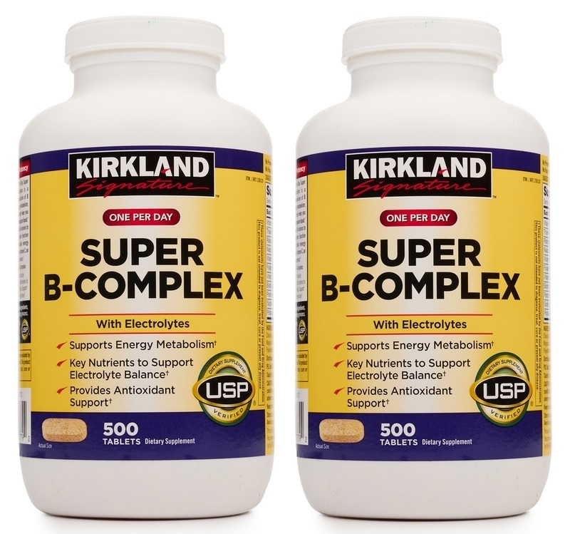 Viên uống bổ sung Super B - Complex Kirkland. (Ảnh: Sưu tầm Internet)