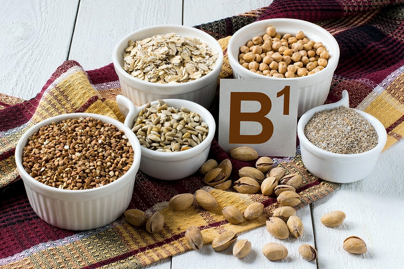 Bổ sung vi chất qua thực phẩm giàu vitamin B1.  (Ảnh: Sưu tầm Internet)