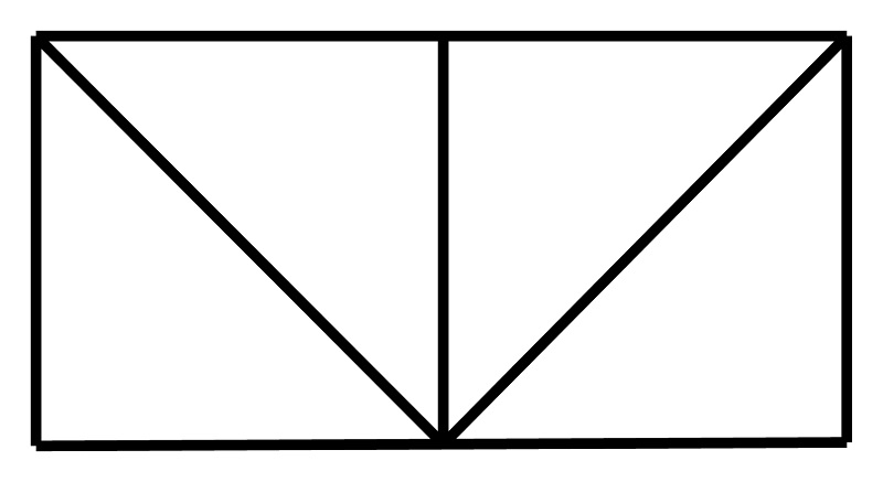 Bài tập đếm hình tam giác về nhà cho học sinh. (Ảnh: Sưu tầm Internet)