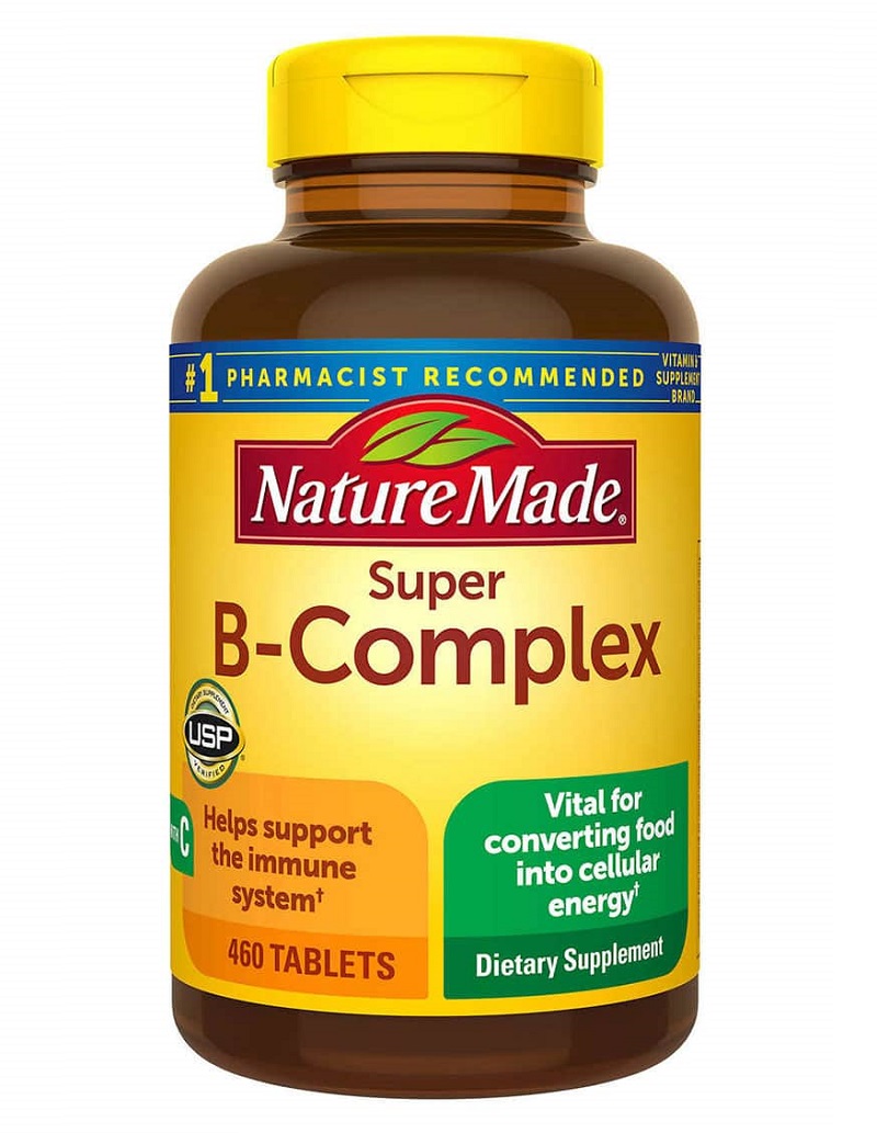 Viên uống Super B - Complex đến từ thương hiệu Nature Made. (Ảnh: Sưu tầm Internet)