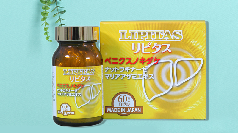 Dược phẩm dinh dưỡng hỗ trợ giảm mỡ trong máu Lipitas. (Ảnh: Sưu tầm Internet)