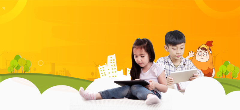 Học tiếng Anh qua app giúp bé tiếp thu ngôn ngữ tự nhiên tốt nhất.( Ảnh: Ekidenglish.edu.vn)