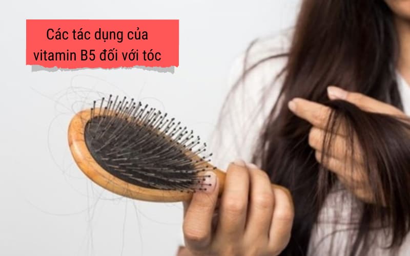 Bật mí” 5 cách sử dụng Vitamin B5 cho tóc đơn giản và hiệu quả
