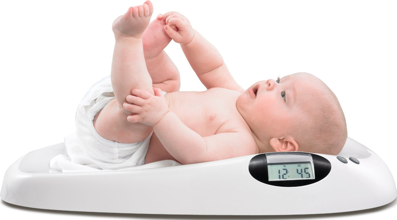 Em bé cần sở hữu chỉ số cân nặng tiêu chuẩn. (Ảnh: Sưu tầm internet)