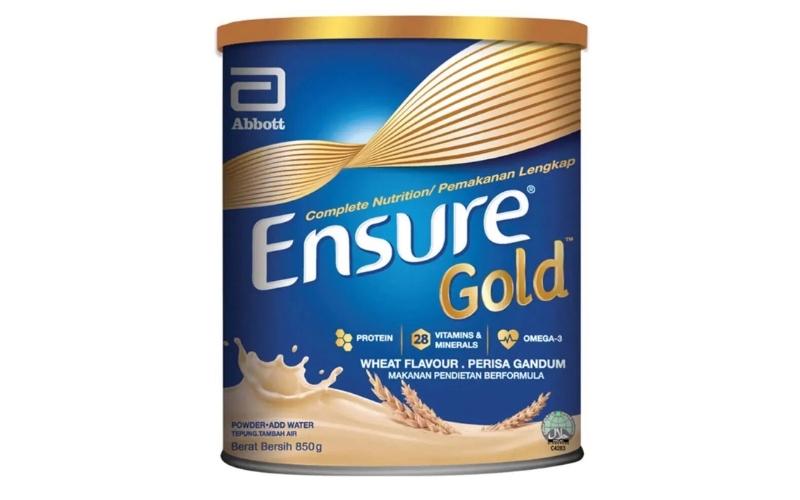 Ensure Gold chứa HMB hỗ trợ phát triển các khối cơ. (Ảnh: Sưu tầm Internet)