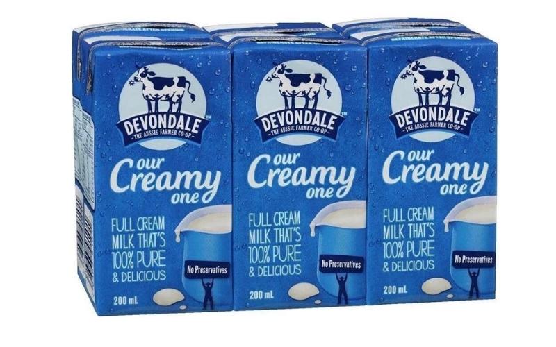Sữa Devondale giúp tăng cường trí não. (Ảnh: Sưu tầm Internet)