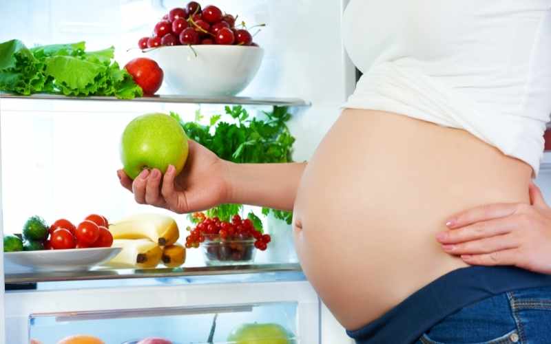 Phụ nữ mang thai nên ăn đa dạng thực phẩm. (Ảnh: Sưu tầm Internet)