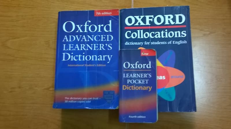 Bộ 3 từ điển Oxford thông dụng. (Ảnh: Sưu tầm internet)