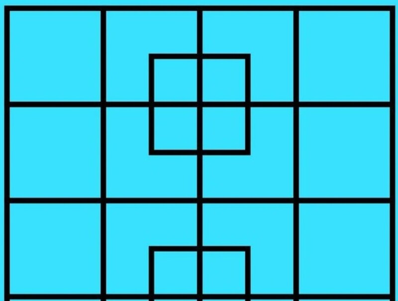 Có bao nhiêu hình hình vuông, hình chữ nhật? (Nguồn ảnh: Sưu tầm internet)