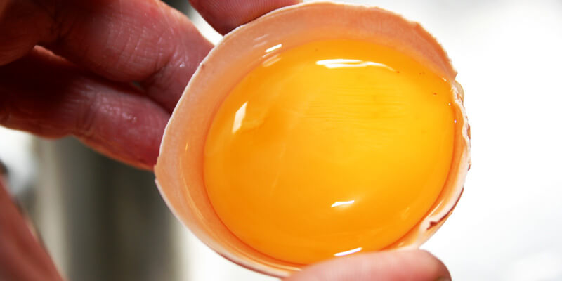 Lòng đỏ trứng cung cấp nguồn vitamin B7 cho cơ thể.  (Ảnh: Sưu tầm Internet)