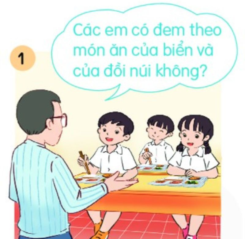 Đoạn 1 bài Tiếng Việt buổi trưa lớp 2. (Ảnh: Sưu tầm từ Internet)