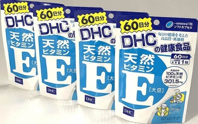 DHC bổ sung vitamin E dạng uống.  (Ảnh: Sưu tầm Internet)