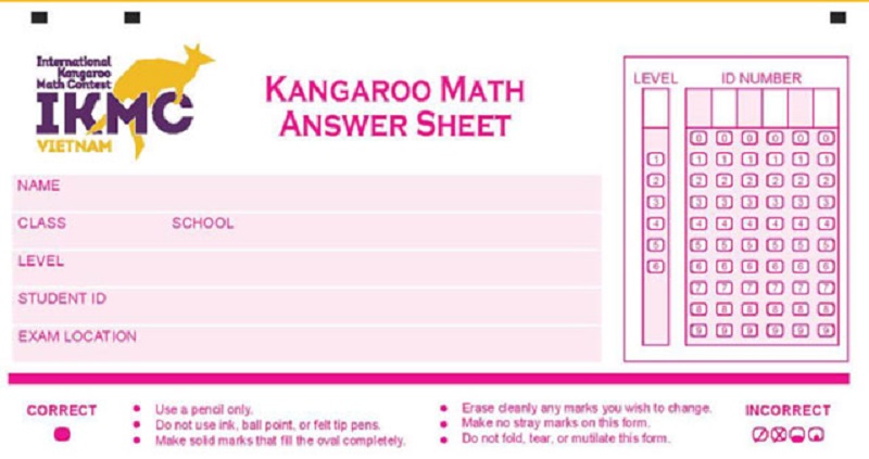 How to register for Kangaroo math exam?  (Image source: Internet Collection)