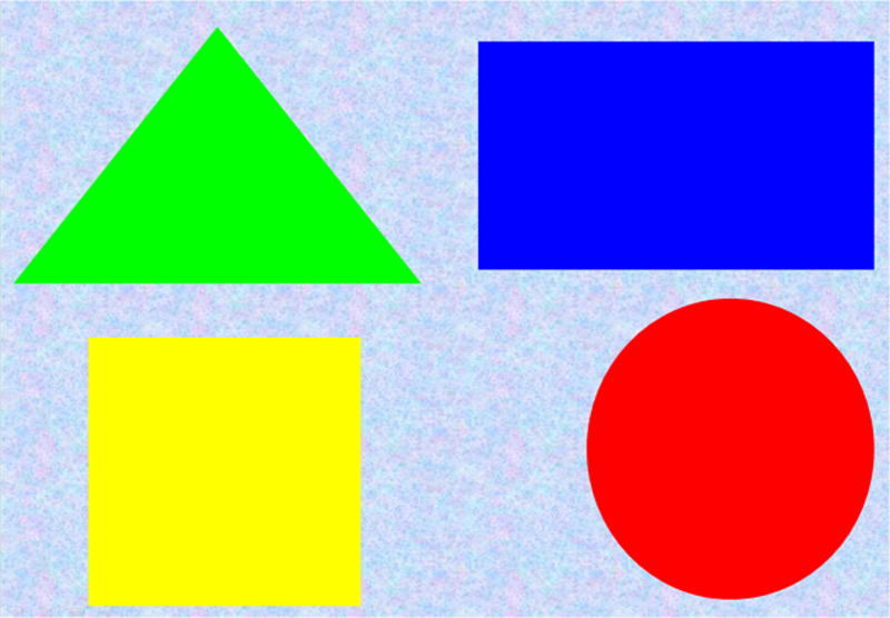 Bài tập nhận biết hình tam giác (Nguồn ảnh: Sưu tầm internet)