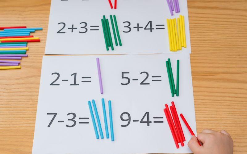 How to calculate subtraction for grade 4. (Photo: Internet Collection)