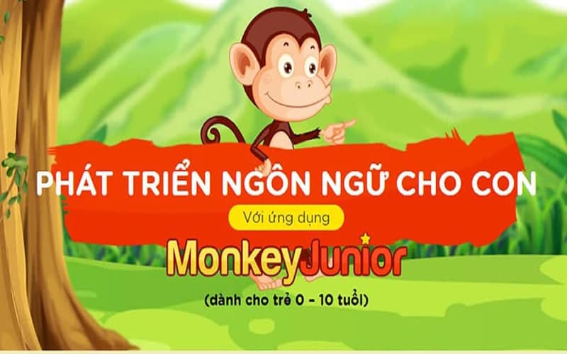 Monkey Junior nâng cao trình độ ngoại ngữ của trẻ. (Ảnh: Sưu tầm Internet)