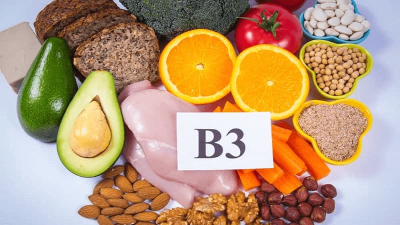 Bổ sung vitamin B3 qua các loại thực phẩm.  (Ảnh: Sưu tầm Internet)