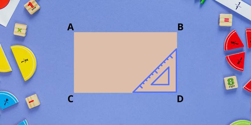 Cách đặt ê - ke chính xác để kiểm tra độ vuông góc giữa hai đường thẳng.  (Ảnh: Sưu tầm Internet)