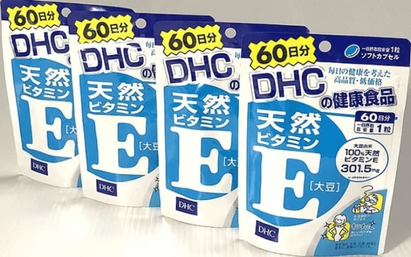 DHC bổ sung vitamin E. (Ảnh: Sưu tầm Internet)