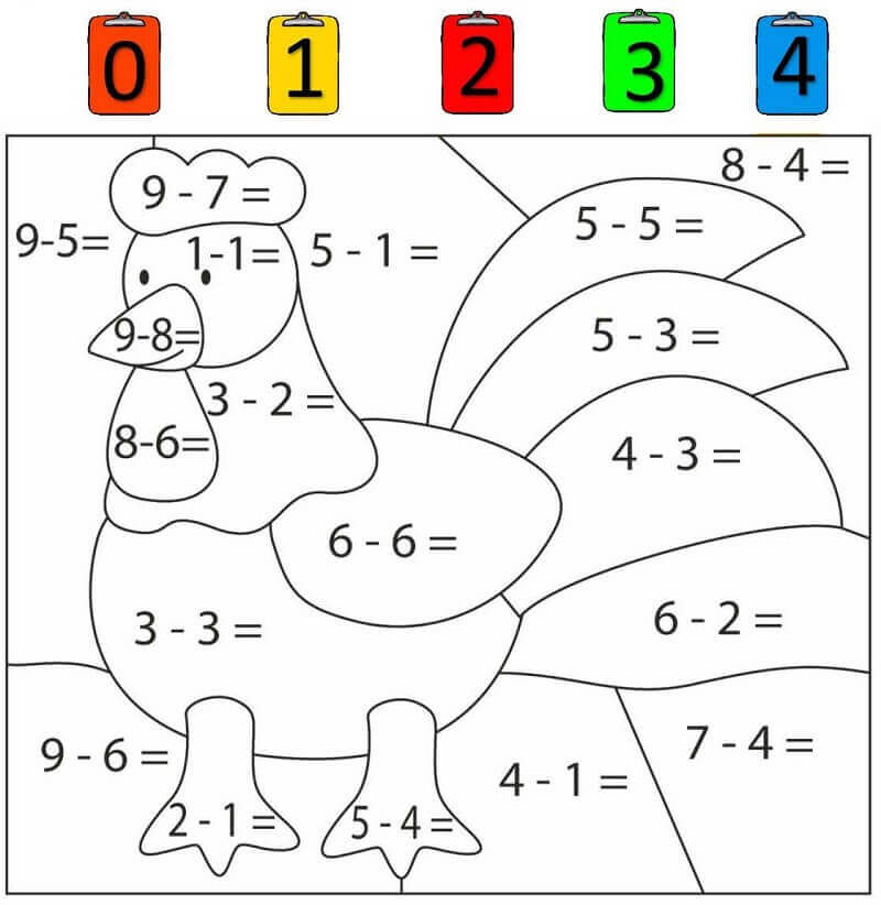 Hướng dẫn bé tập tô màu chữ số Cho trẻ em từ 2 đến 6 tuổi