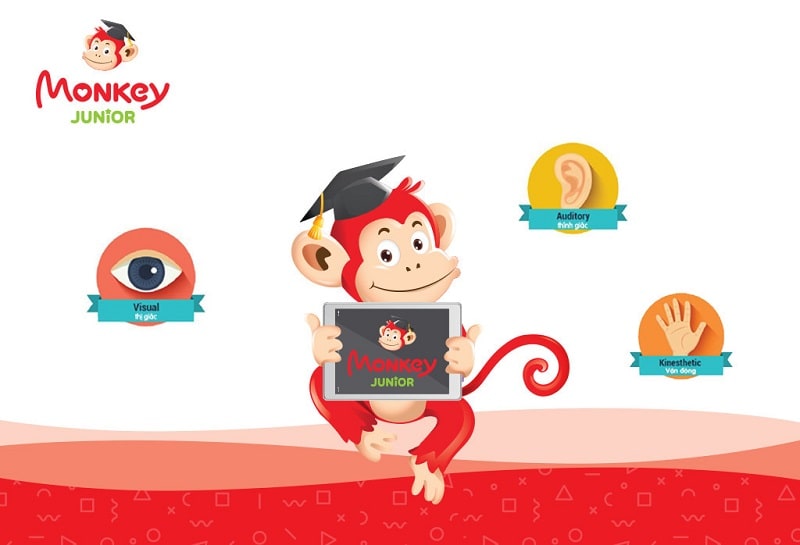 Monkey Junior: Học từ vựng hiệu quả với flashcard. (Ảnh: Monkey)