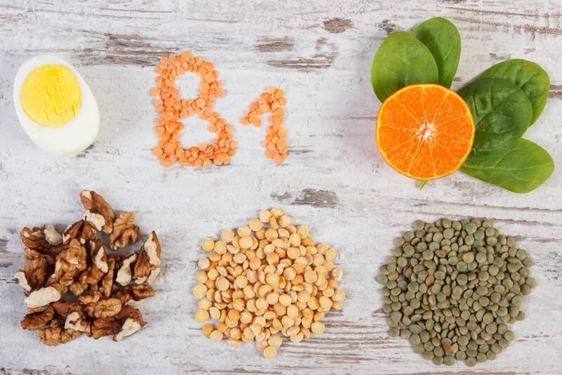 Vitamin B1 dễ dàng thu được qua thức ăn.  (Ảnh: Sưu tầm Internet)