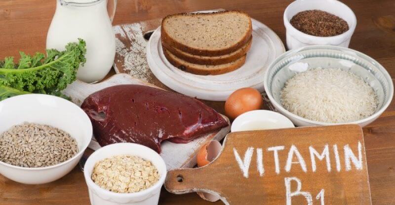 Thực phẩm chứa nhiều vitamin B1. (Ảnh: Sưu tầm từ Internet)