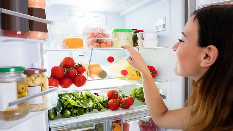 Cách bảo quản rau củ quả trong tủ lạnh.  (Ảnh: Sưu tầm Internet)
