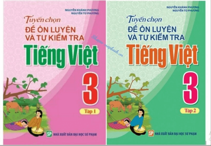 Trong đề thi Tiếng Việt lớp 3 sẽ bao gồm những kiến ​​thức mà bé đã được học.  (Ảnh: Sách Việt)