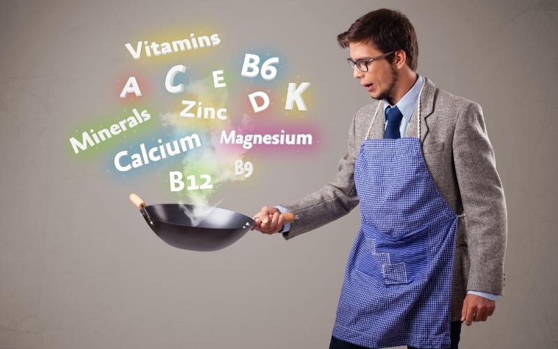 Vitamin và khoáng chất giúp ngăn ngừa vi khuẩn gây bệnh.  (Ảnh: Sưu tầm Internet)