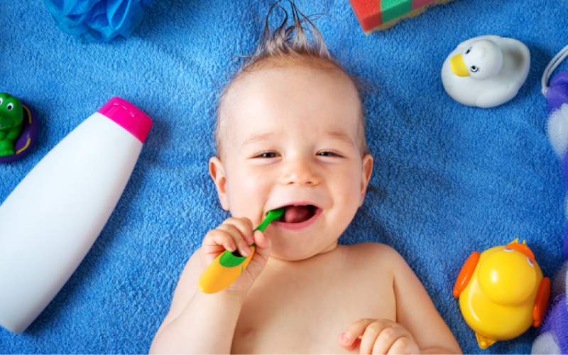 Phương pháp giúp giảm tiết nước bọt ở trẻ 2 tuổi