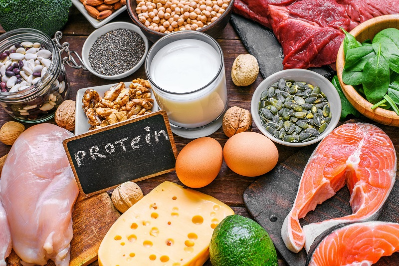Một số thực phẩm có chứa protein.  (Ảnh: Sưu tầm Internet)