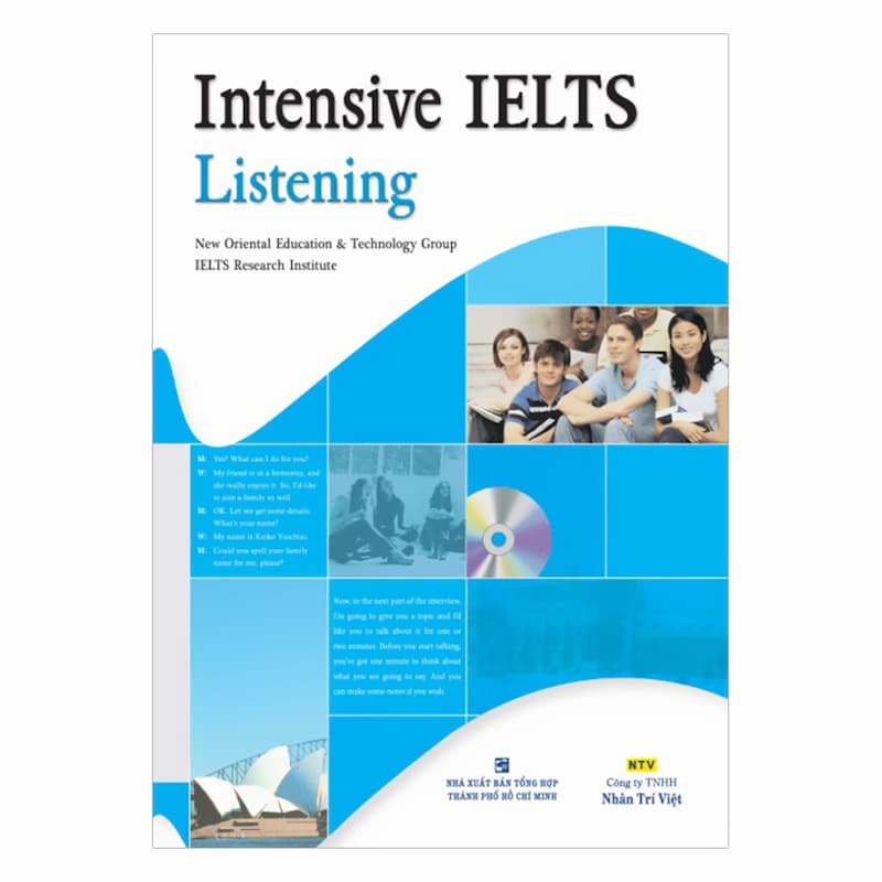 Intensive IELTS Listening. (Ảnh: Sưu tầm internet)