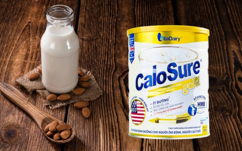Calosure - sữa bổ sung canxi cho người trên 40 tuổi. (Ảnh: Monkey.edu.vn)