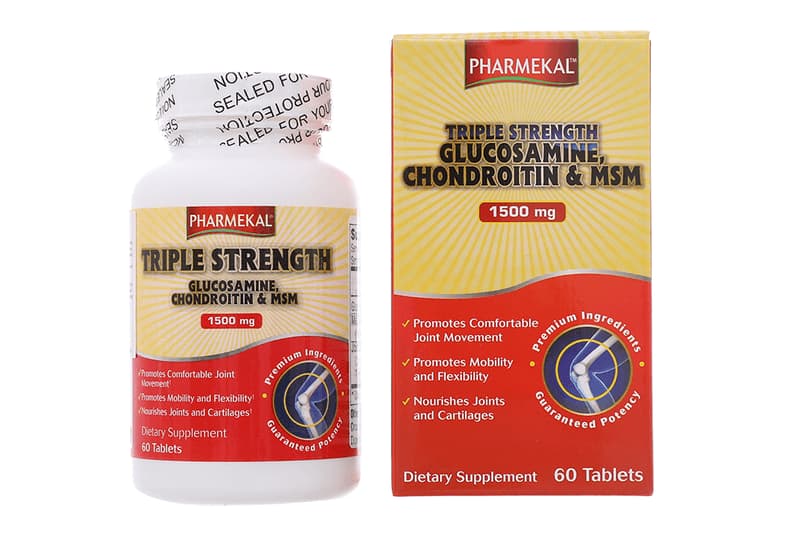 Thực phẩm chức năng bổ khớp Triple Strength Glucosamine 7 In 1 Pharmekal được ưa chuộng hàng đầu trên thị trường dược phẩm. (Ảnh: Sưu tầm Internet)