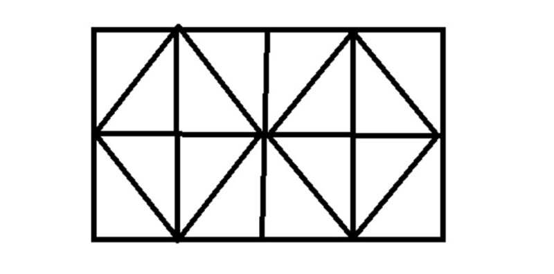 Có bao nhiêu hình tam giác? (Nguồn ảnh: Sưu tầm internet)