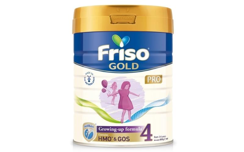 Friso Gold Pro 4 giúp trẻ tăng trưởng chiều cao. (Ảnh: Sưu tầm Internet)