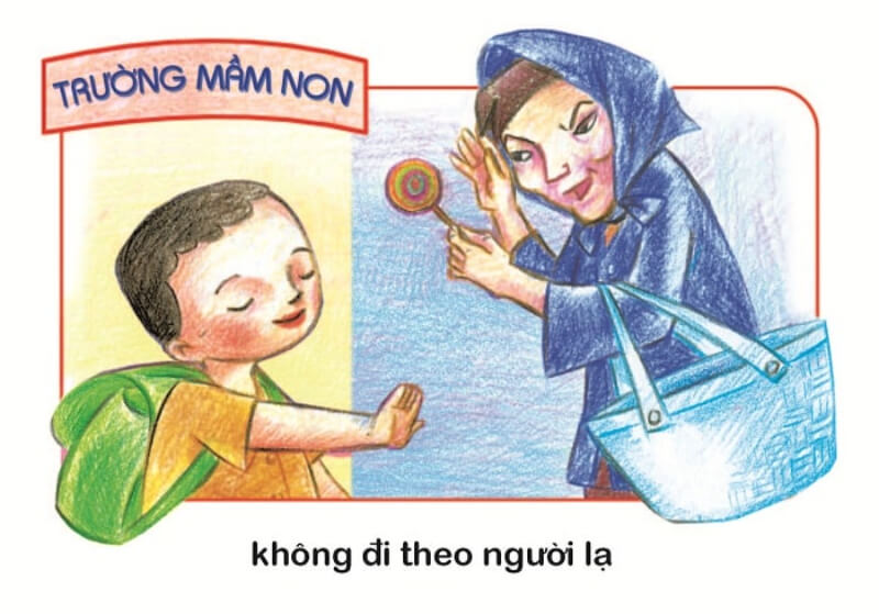 Dạy con biết tự bảo vệ bản thân trong cuộc sống. (Ảnh: Sưu tầm Internet)
