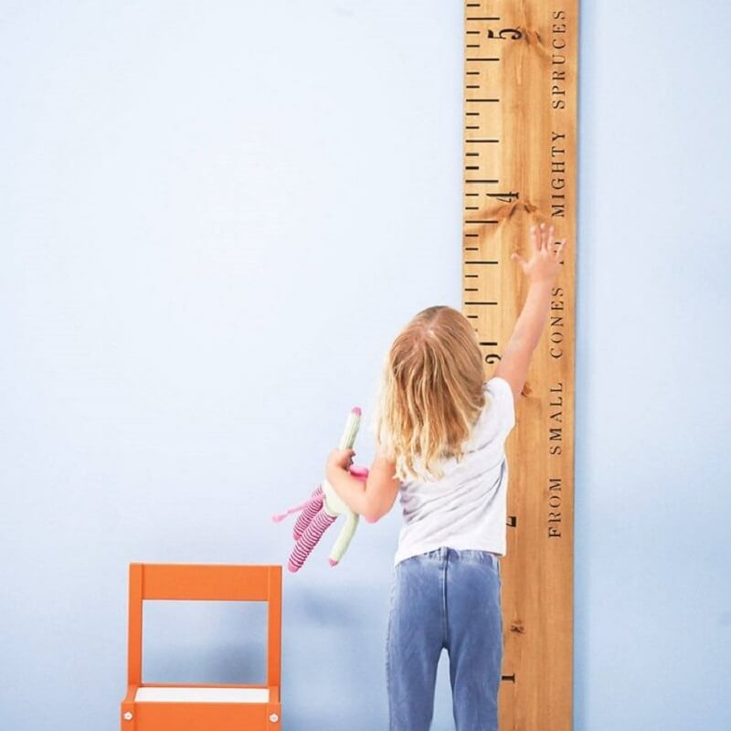 Giới thiệu con bạn với toán chiều dài.  (Ảnh: Sưu tầm Internet)