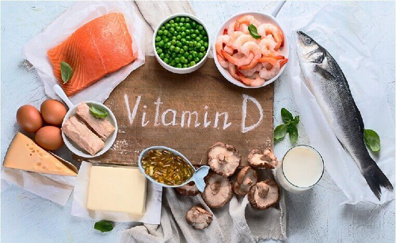 Một số thực phẩm giàu Vitamin D. (Ảnh: Sưu tầm Internet)