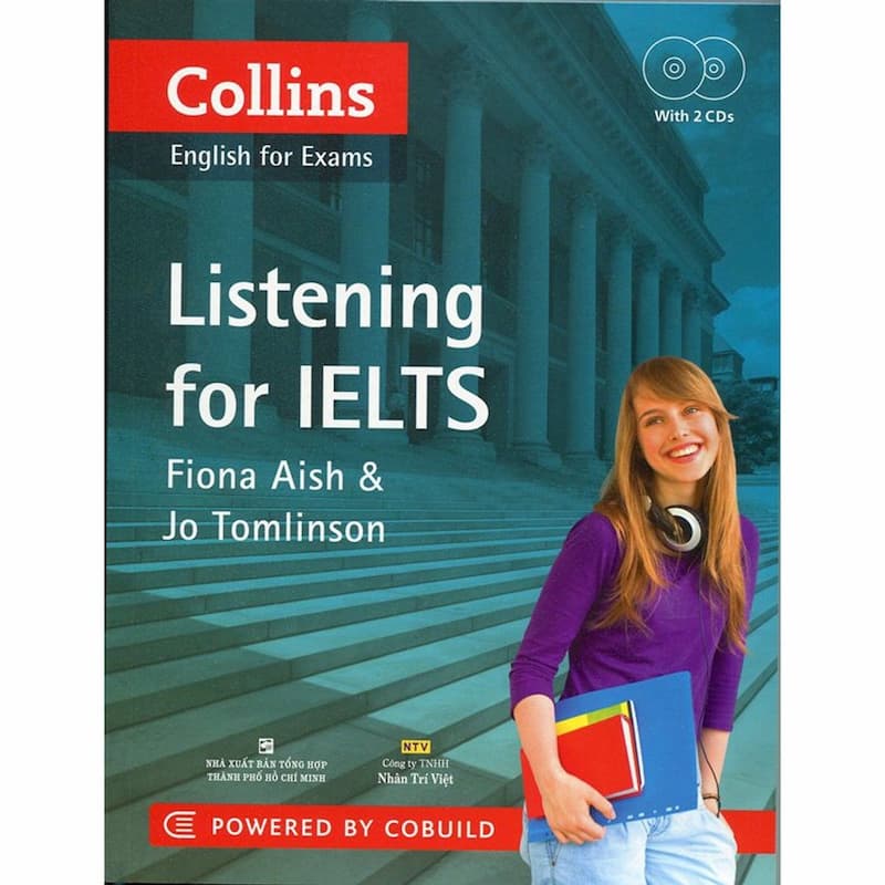 Collins – Listening for IELTS. (Ảnh: Sưu tầm internet)