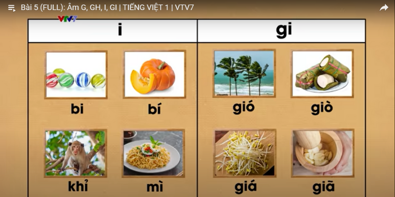 Luyện các âm trong tiếng Việt.  (Ảnh: VTV7)