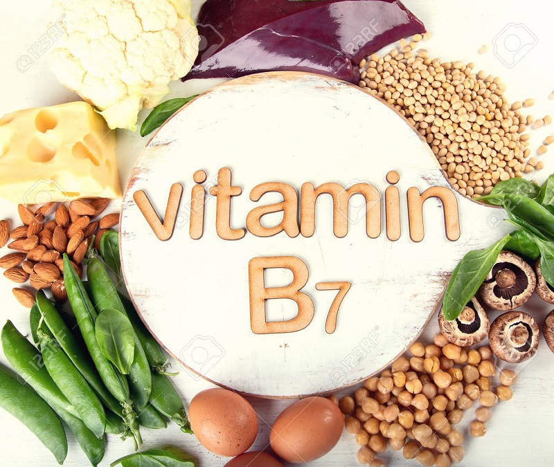 Một số thực phẩm giàu Vitamin B7.  (Ảnh: Sưu tầm Internet)