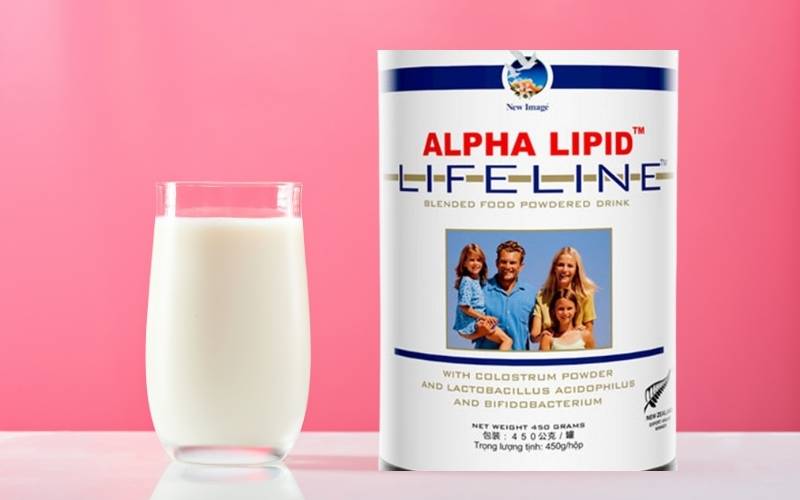 Sữa Alpha Lipid chứa hàng tỷ lợi khuẩn. (Ảnh: Monkey.edu.vn)