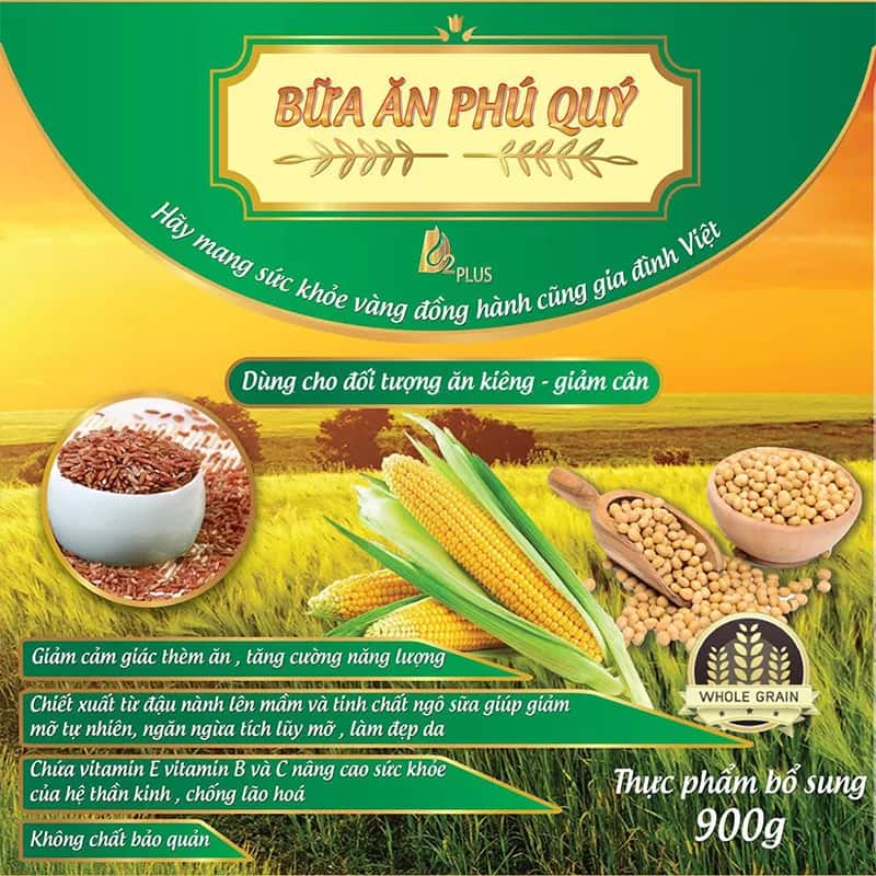 Bột dinh dưỡng Phú Quý là thực phẩm chức năng thay thế bữa ăn uy tín đến từ Việt Nam.  (Ảnh: Sưu tầm Internet)