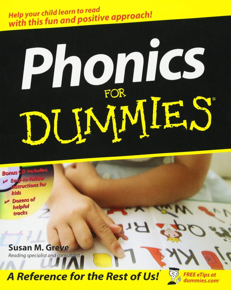 Phonics for Dummies mang đến trẻ rất nhiều bí quyết và ý tưởng hay. (Ảnh: Sưu tầm Internet)