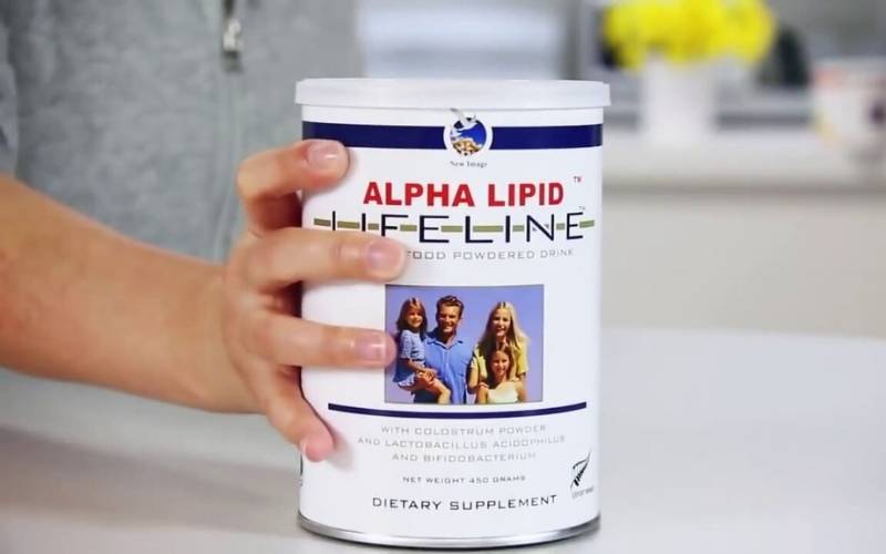 Sữa Alpha Lipid. (Ảnh: Sưu tầm Internet)